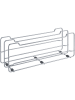 metaltex Deckelhalter ''Deck'' in Silber- (B)14 x (H)16 x (T)42 cm