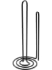 metaltex Keukenrolhouder "My-Roll'' zwart - (H)32 x Ø 15 cm