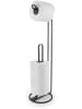 metaltex Toiletrolhouder "Origin" zwart - (H)58 x Ø 15 cm