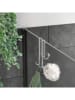 metaltex Douchehaken "Origin" zilverkleurig - (B)5 x (H)14 x (D)6 cm