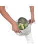 metaltex Abgiesshilfe ''Inox'' in Silber - (L)13,8 x (B)33,6 cm