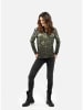 KEY LARGO Bluse "Agatha" in Khaki/ Schwarz
