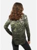 KEY LARGO Bluse "Agatha" in Khaki/ Schwarz