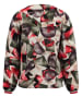 KEY LARGO Bluse "Graphic" in Beige/ Rot/ Khaki