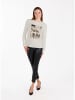 KEY LARGO Longsleeve "Number" in Creme