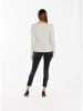 KEY LARGO Longsleeve "Number" in Creme