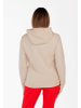 KEY LARGO Hoodie "Basic" in Beige