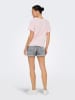 JDY Shirt in Rosa/ Weiß