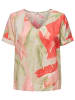 JDY Shirt in Grün/ Rot