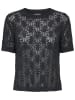 JDY Gebreid shirt zwart