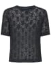 JDY Gebreid shirt zwart