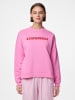 Pieces Sweatshirt "Maliah" in Rosa