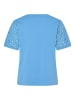 Pieces Shirt "Tandrea" in Hellblau