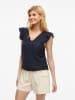 Vila Shirt "Amalina" in Dunkelblau