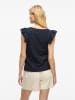 Vila Shirt "Amalina" in Dunkelblau