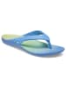 Crocs Teenslippers "Kadee II" lichtblauw/geel