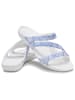 Crocs Klapki "Kadee II" w kolorze błękitno-białym