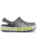 Crocs Chodaki "Bayaband" w kolorze szaro-limonkowym