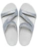 Crocs Klapki "Kadee II" w kolorze błękitnym