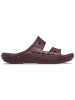 Crocs Klapki "Baya" w kolorze bordowym