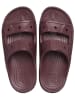 Crocs Pantoletten "Baya" in Bordeaux