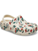 Crocs Chodaki "Baya" w kolorze kremowym ze wzorem