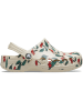 Crocs Chodaki "Baya" w kolorze kremowym ze wzorem