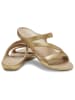 Crocs Slippers "Kadee II" goudkleurig