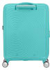 American Tourister Hardcase-Trolley in Türkis - (B)40 x (H)55 x (T)20 cm