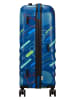 American Tourister Hardcase-Trolley in Bunt/ Blau - (B)47 x (H)67 x (T)26 cm