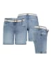 Sublevel Jeans-Bermudas in Hellblau
