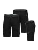 Sublevel Cargobermudas in Schwarz