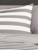 Bierbaum Seersucker beddengoedset grijs/wit
