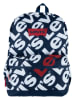 Levi's Kids Plecak w kolorze granatowo-czerwono-białym - 30 x 42 x 15 cm