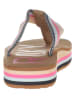 Roxy Teenslippers lichtbruin/meerkleurig