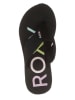 Roxy Japonki w kolorze czarnym ze wzorem