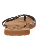 Roxy Teenslippers zwart/lichtbruin