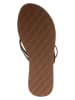 Roxy Teenslippers zwart/lichtbruin