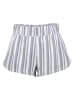 Roxy Shorts in Weiß/ Hellblau