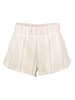 Roxy Shorts in Beige/ Weiß