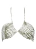 Roxy Bikini-Oberteil in Khaki/ Weiß