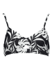 Roxy Bikinitop zwart/wit