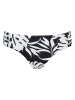 Roxy Bikini-Hose in Schwarz/ Weiß