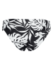 Roxy Bikini-Hose in Schwarz/ Weiß