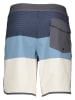 Quiksilver Badeshorts in Weiß/ Hellblau/ Dunkelblau