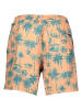 Quiksilver Badeshorts in Orange/ Türkis