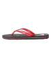 Quiksilver Teenslippers zwart/rood