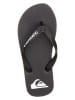 Quiksilver Japonki "Molokai" w kolorze czarnym