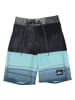 Quiksilver Badeshorts in Schwarz/ Hellblau