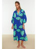 trendyol Jurk blauw/turquoise